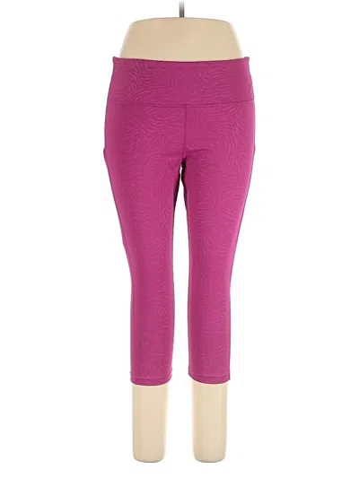 Pre-owned Athleta Active Pants In Purple