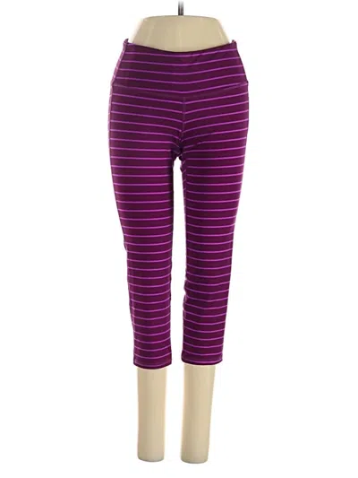 Pre-owned Athleta Active Pants In Purple