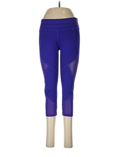Pre-owned Athleta Active Pants In Purple