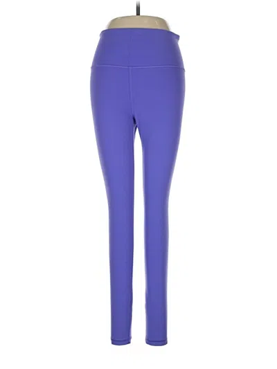 Pre-owned Athleta Active Pants In Purple