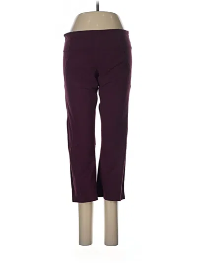 Pre-owned Athleta Active Pants In Purple