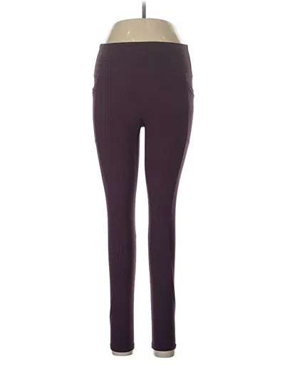 Pre-owned Athleta Active Pants In Purple