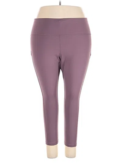 Pre-owned Athleta Active Pants In Purple