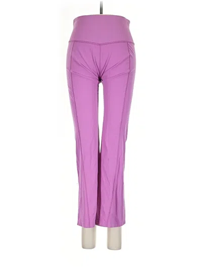 Pre-owned Athleta Active Pants In Purple