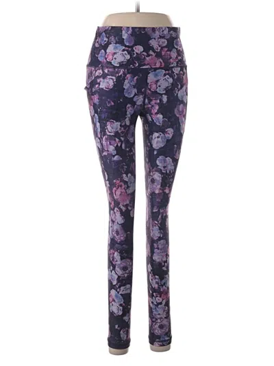 Pre-owned Athleta Active Pants In Purple