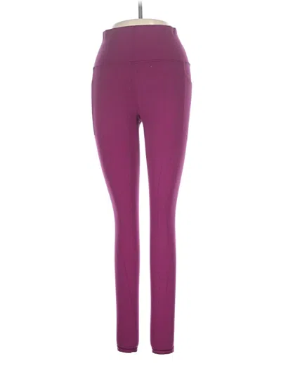 Pre-owned Athleta Active Pants In Purple