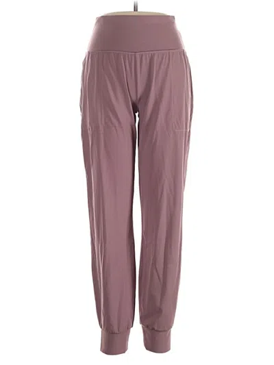 Pre-owned Athleta Active Pants In Purple