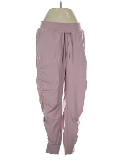 Pre-owned Athleta Active Pants In Purple
