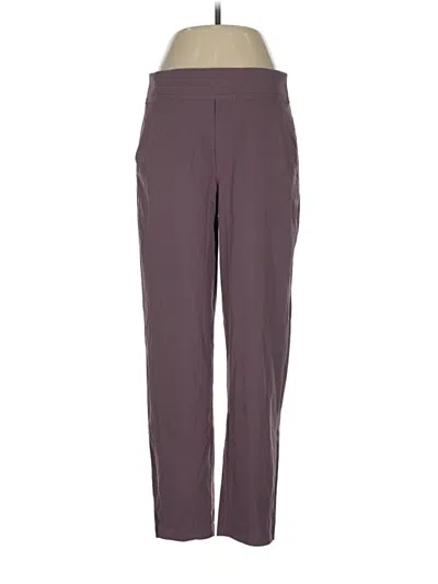 Pre-owned Athleta Active Pants In Purple
