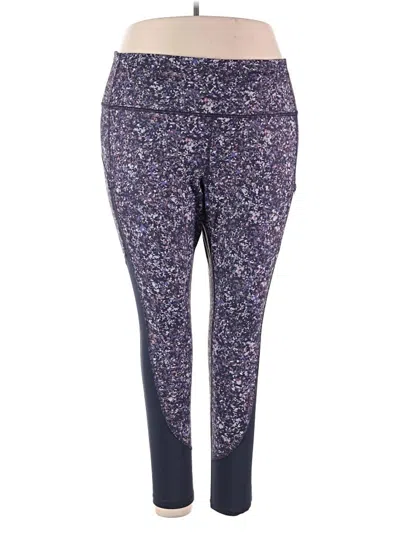 Pre-owned Athleta Active Pants In Purple