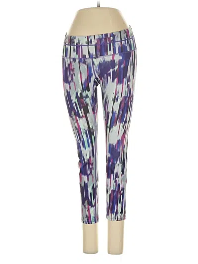 Pre-owned Athleta Active Pants In Purple
