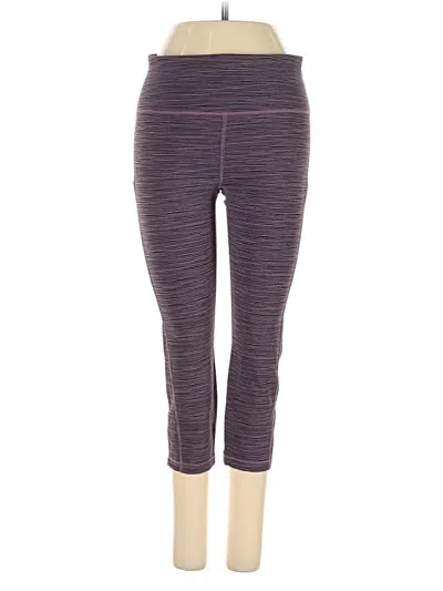 Pre-owned Athleta Active Pants In Purple