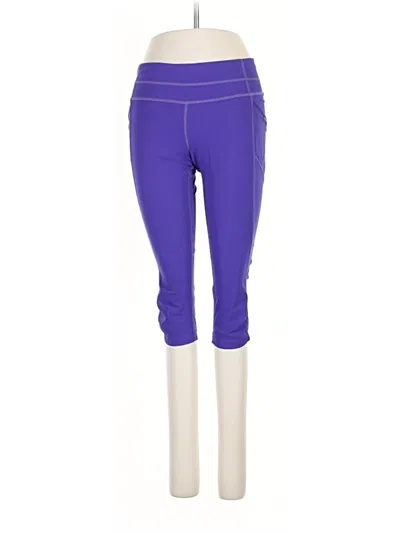 Pre-owned Athleta Active Pants In Purple
