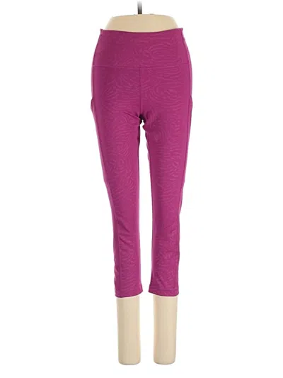 Pre-owned Athleta Active Pants In Purple