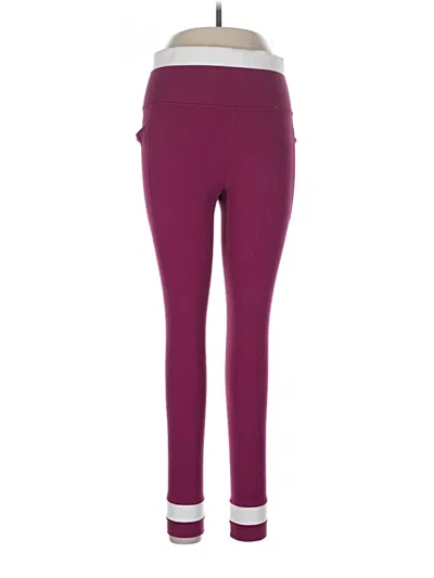 Pre-owned Athleta Active Pants In Purple