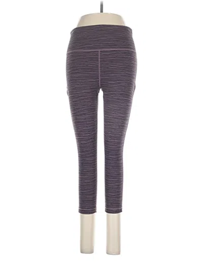 Pre-owned Athleta Active Pants In Purple