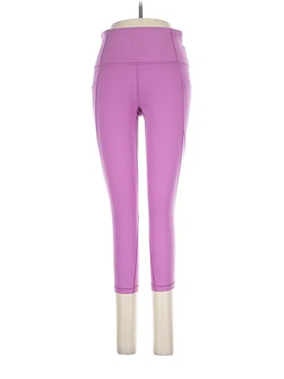 Pre-owned Athleta Active Pants In Purple