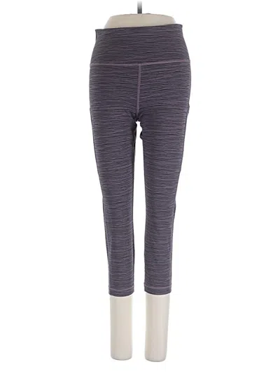 Pre-owned Athleta Active Pants In Purple
