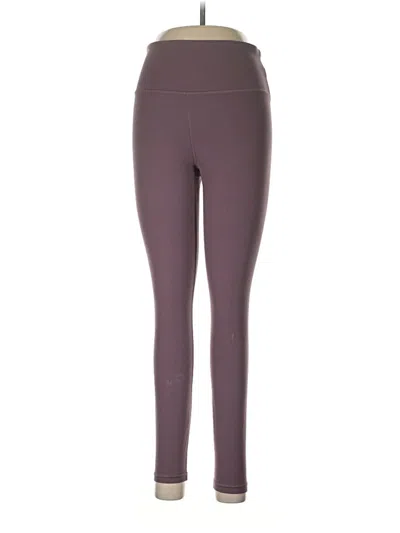 Pre-owned Athleta Active Pants In Purple