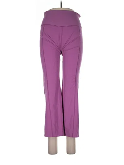 Pre-owned Athleta Active Pants In Purple