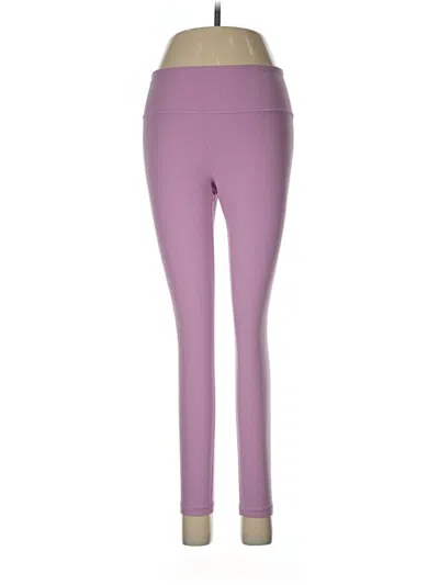 Pre-owned Athleta Active Pants In Purple