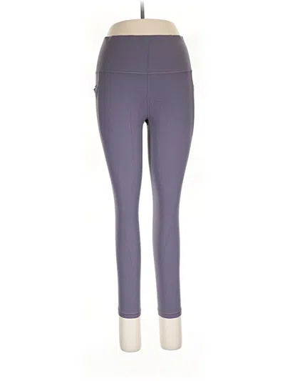 Pre-owned Athleta Active Pants In Purple