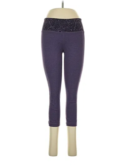 Pre-owned Athleta Active Pants In Purple