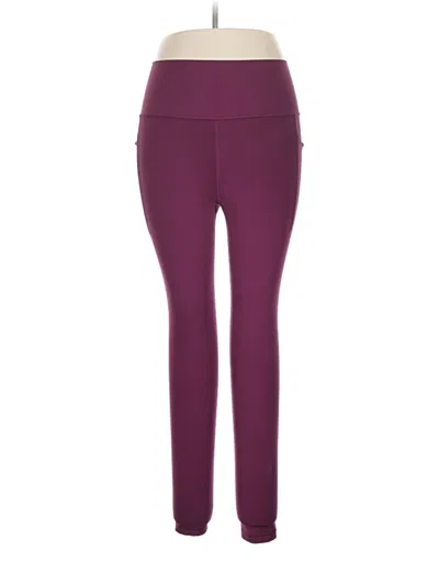Pre-owned Athleta Active Pants In Purple