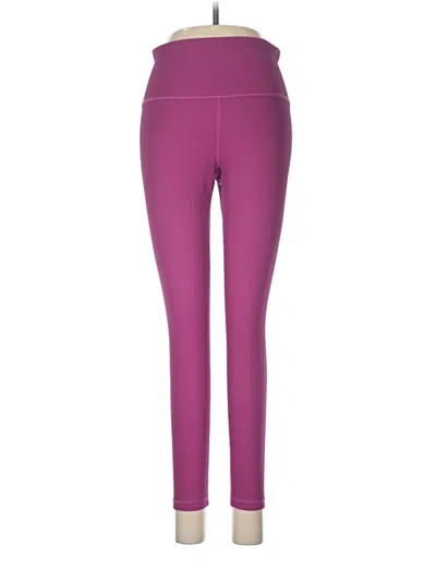 Pre-owned Athleta Active Pants In Purple