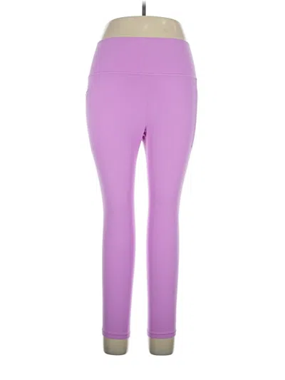 Pre-owned Athleta Active Pants In Purple