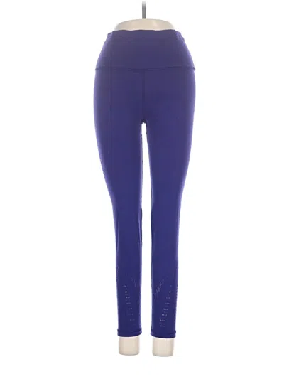 Pre-owned Athleta Active Pants In Purple