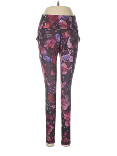 Pre-owned Athleta Active Pants In Purple
