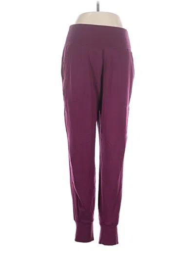 Pre-owned Athleta Active Pants In Purple