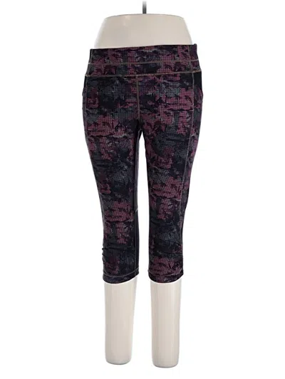 Pre-owned Athleta Active Pants In Purple