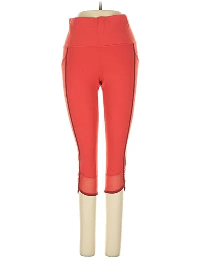 Pre-owned Athleta Active Pants In Red