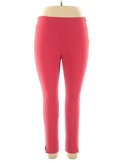 Pre-owned Athleta Active Pants In Red