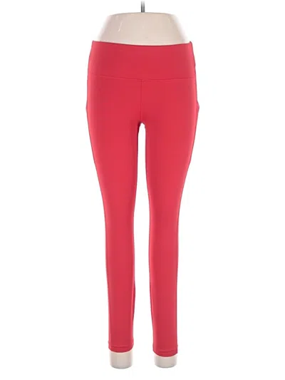 Pre-owned Athleta Active Pants In Red