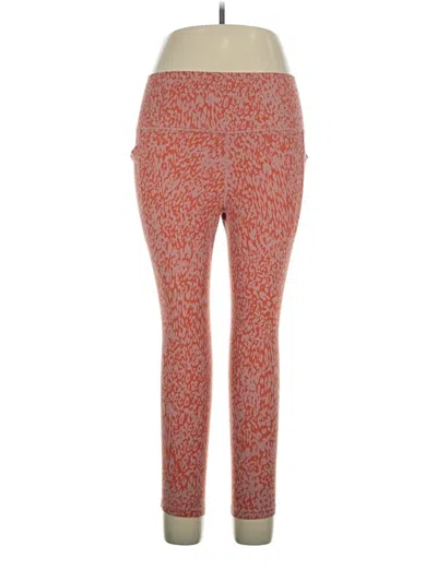 Pre-owned Athleta Active Pants In Red