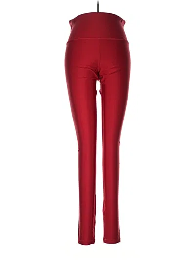 Pre-owned Athleta Active Pants In Red