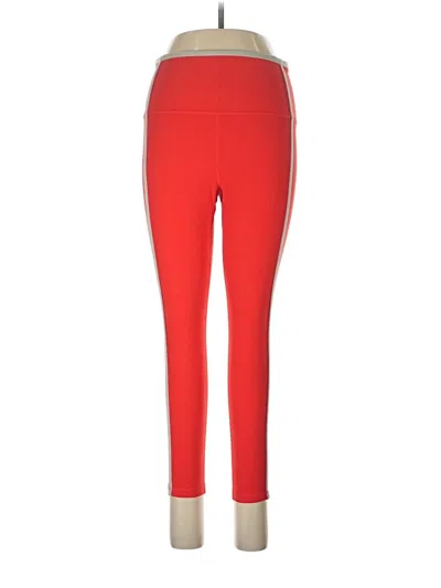 Pre-owned Athleta Active Pants In Red