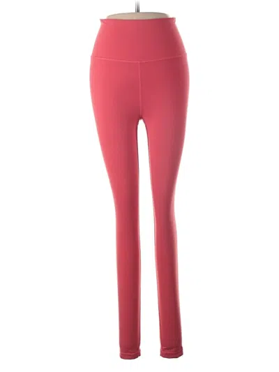 Pre-owned Athleta Active Pants In Red