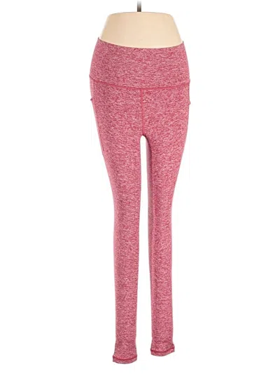 Pre-owned Athleta Active Pants In Red