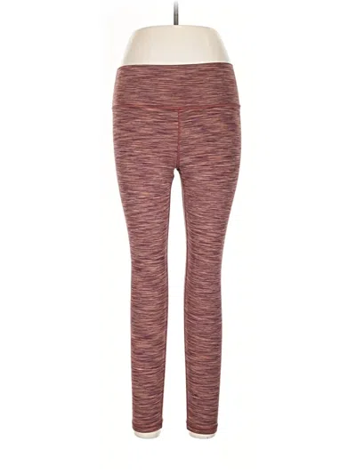 Pre-owned Athleta Active Pants In Red