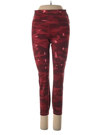 Pre-owned Athleta Active Pants In Red