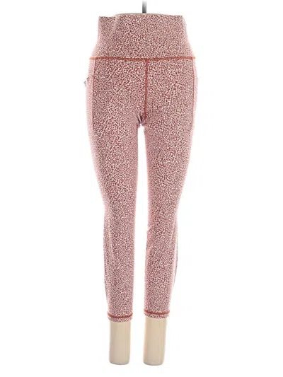 Pre-owned Athleta Active Pants In Red
