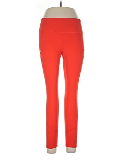 Pre-owned Athleta Active Pants In Red