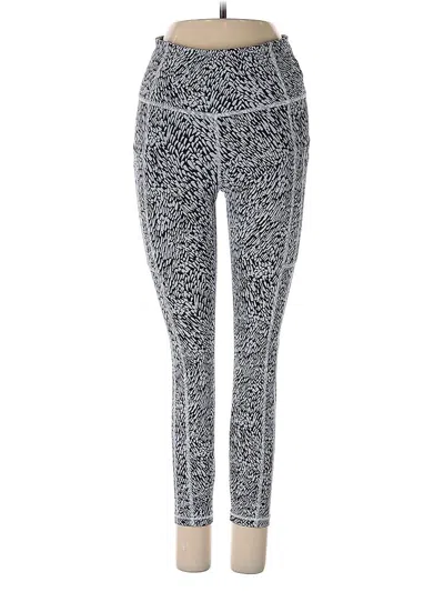 Pre-owned Athleta Active Pants In Silver