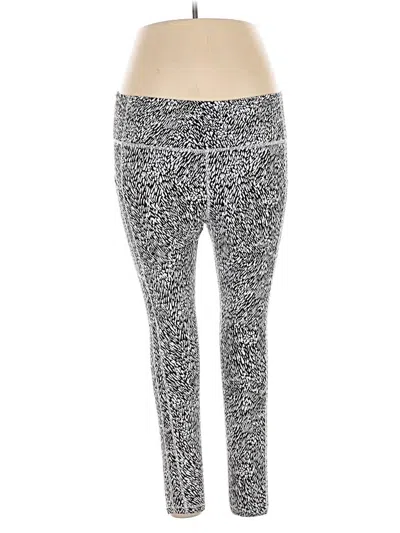 Pre-owned Athleta Active Pants In Silver