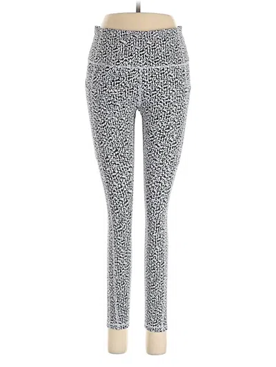 Pre-owned Athleta Active Pants In Silver