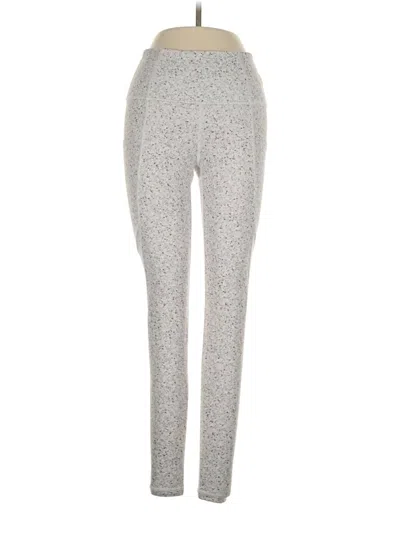 Pre-owned Athleta Active Pants In Silver